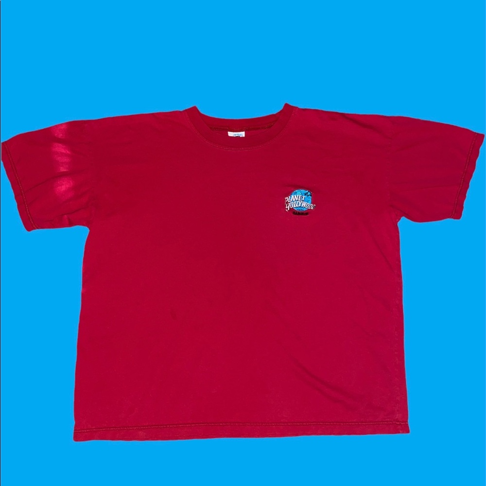 Vintage planet Hollywood Bangror hotel casino pink/red shirt